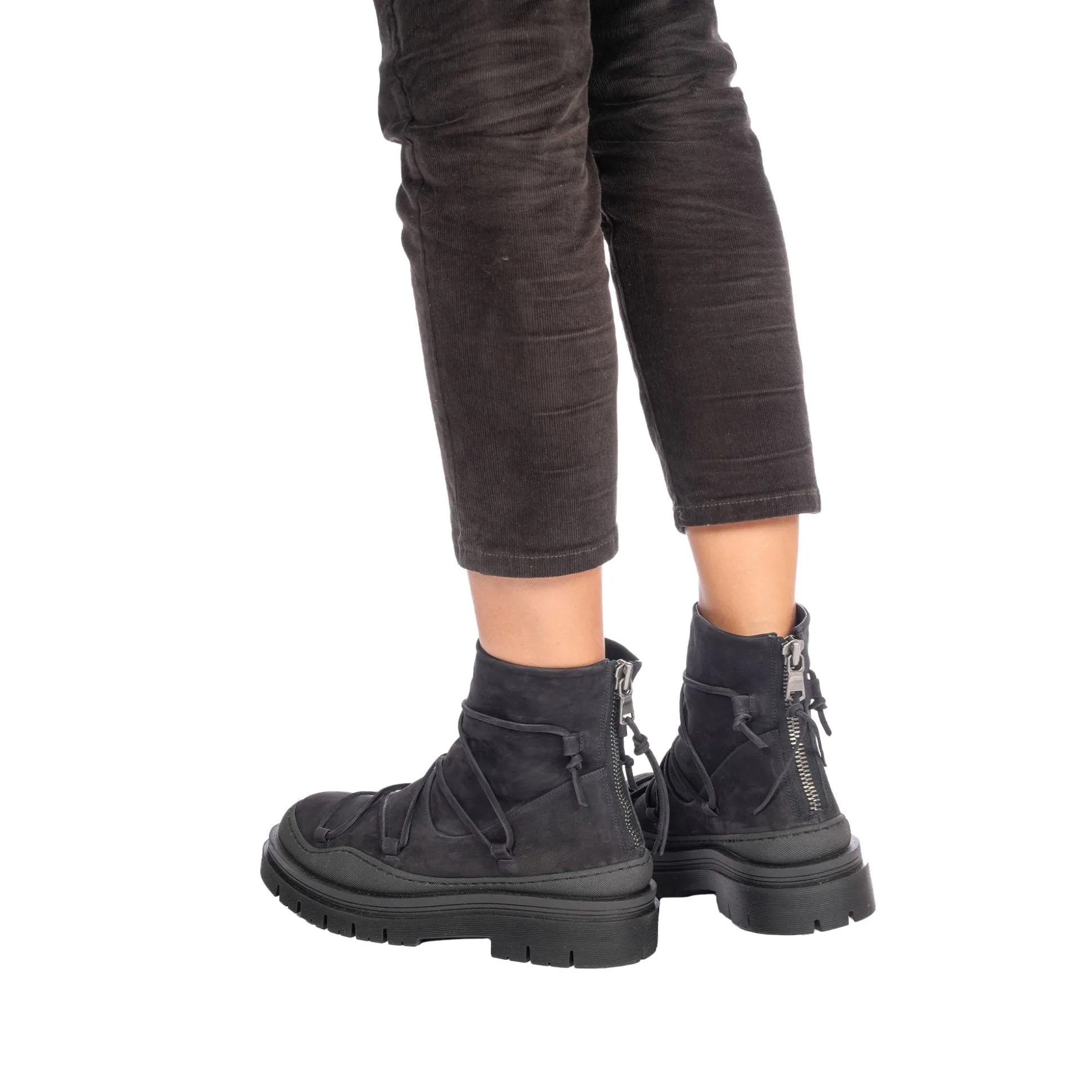 Ankle Boot Nabuck Black