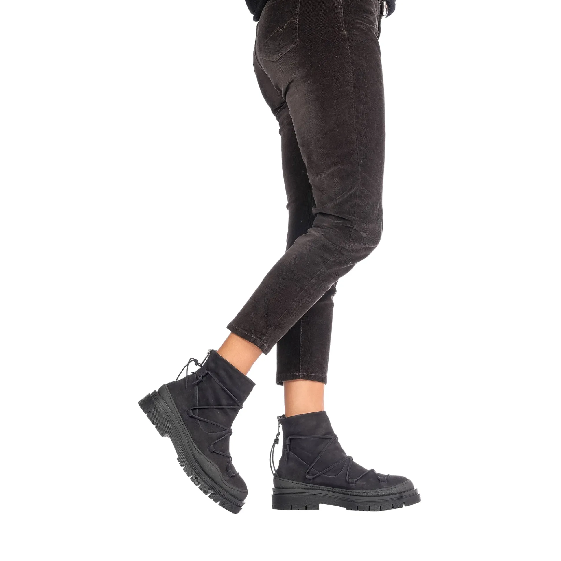 Ankle Boot Nabuck Black