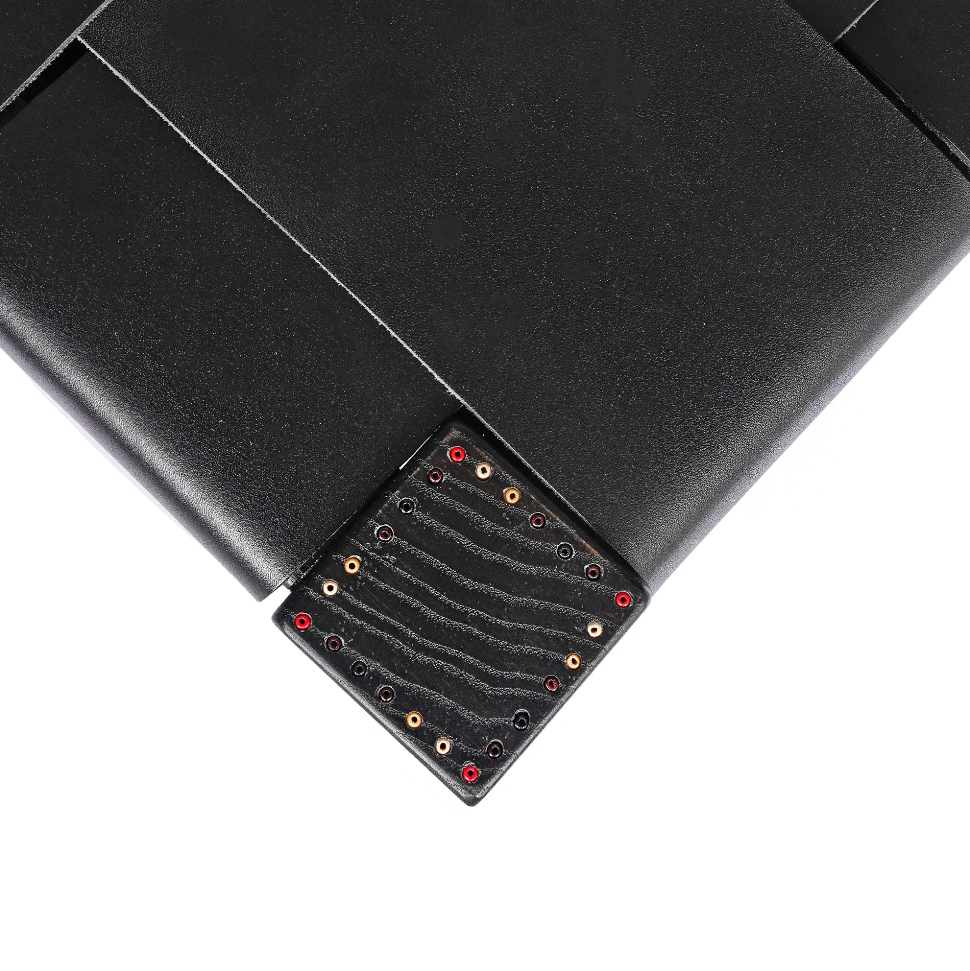 Bench Regular Cuoio Incrociato Black