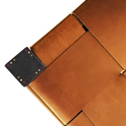 Bench Regular Cuoio Incrociato Brandy