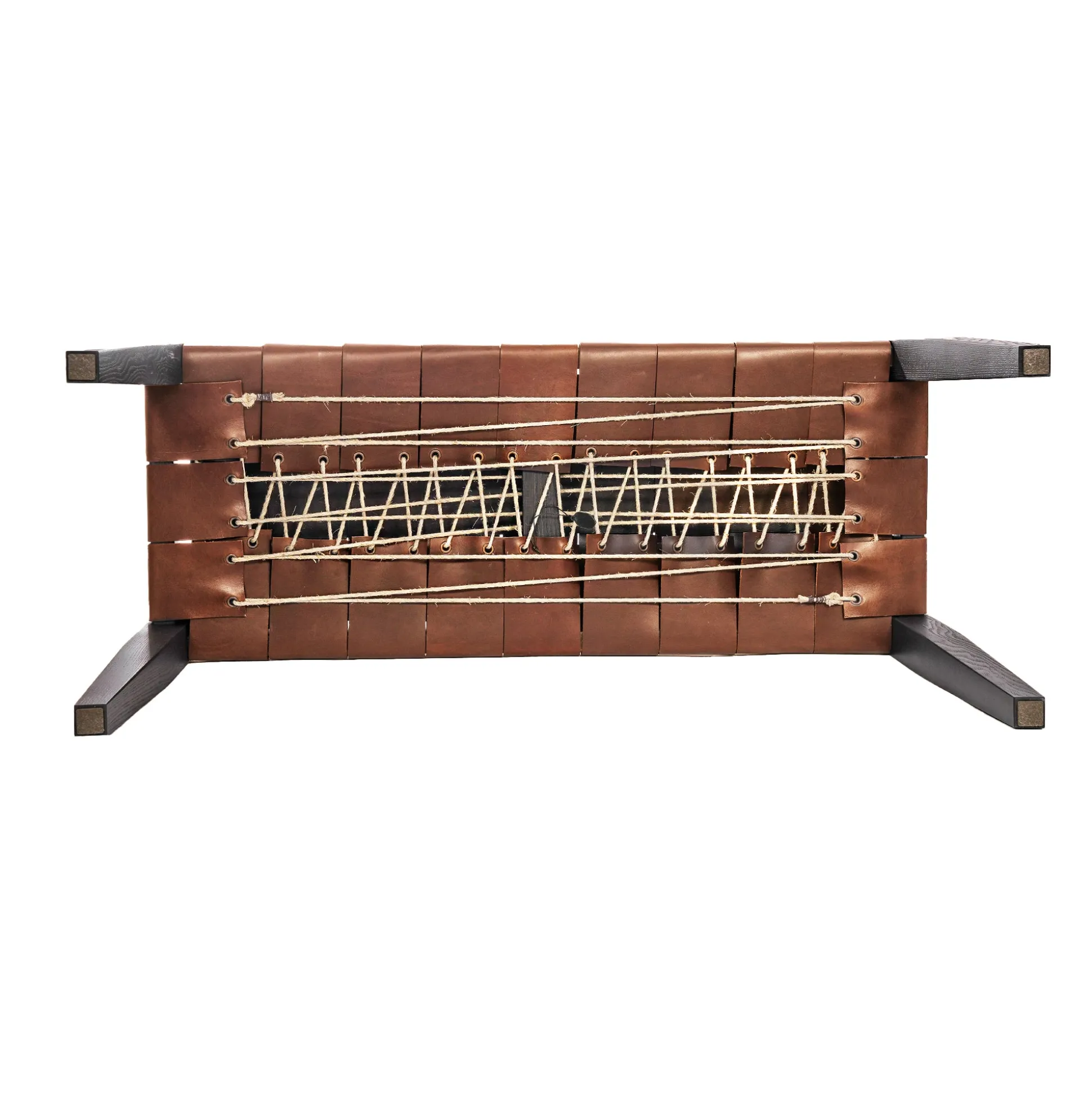 Bench Regular Cuoio Incrociato Brandy