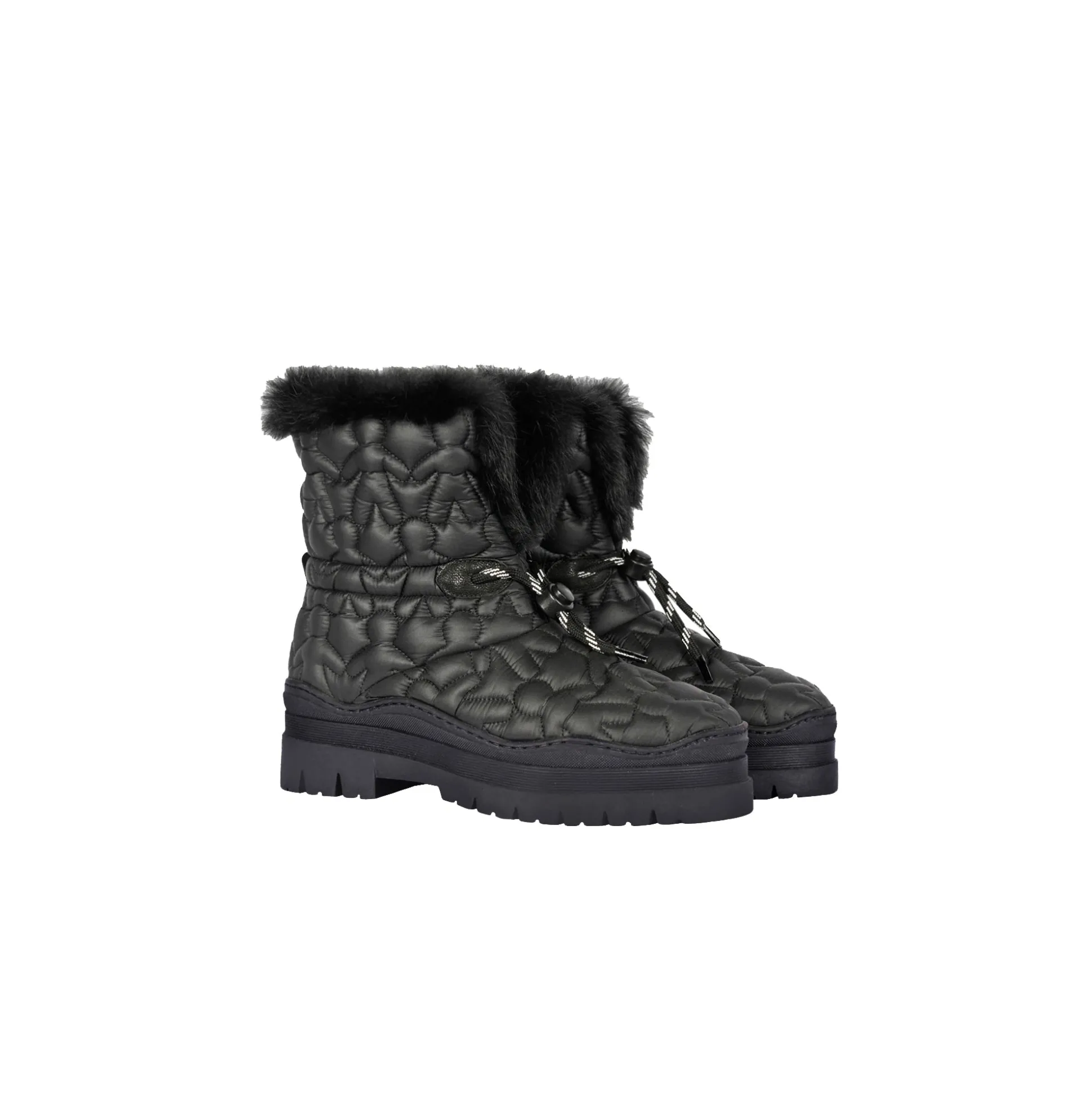 Boot Omino Trapunta Nylon Black