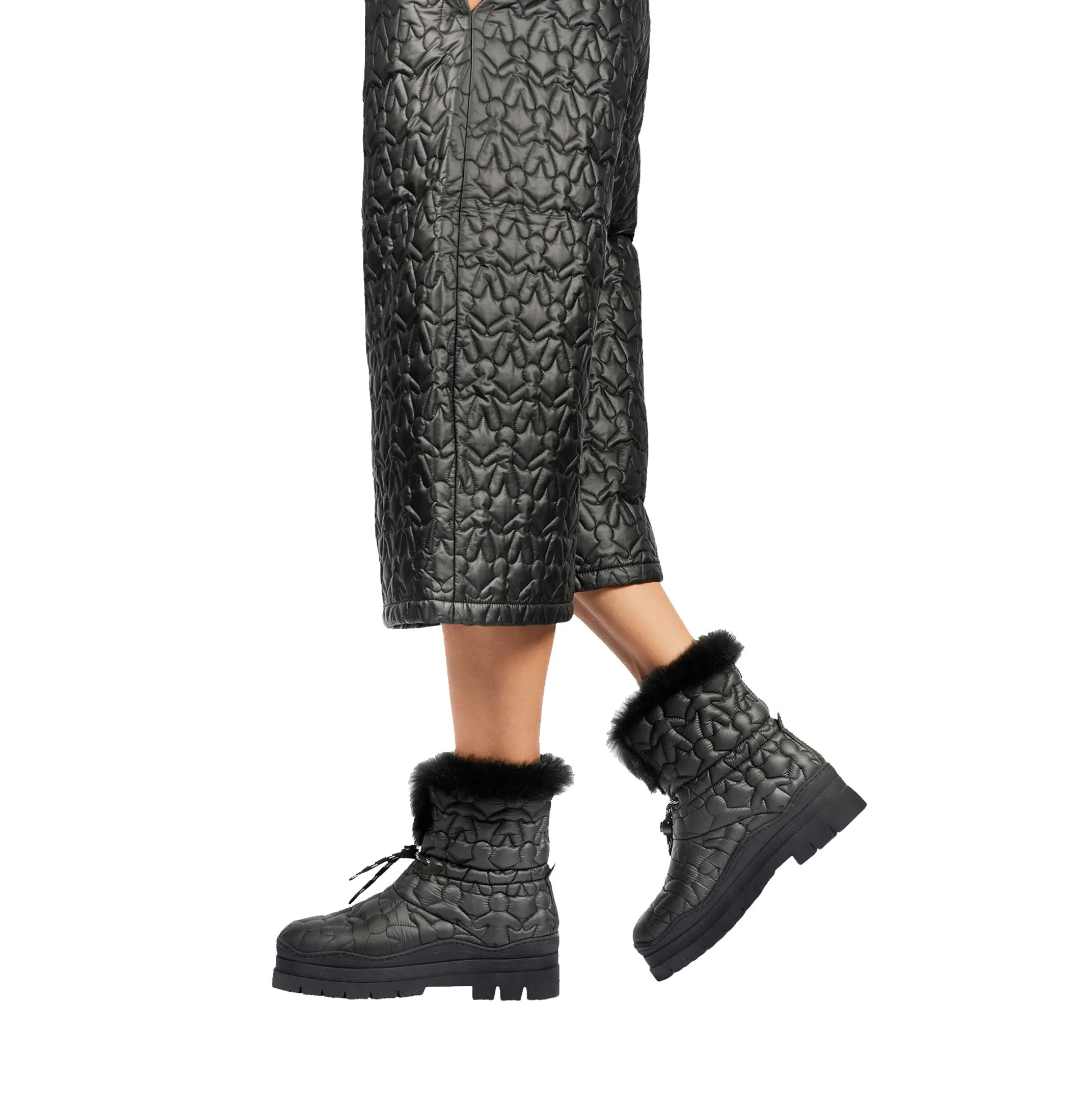 Boot Omino Trapunta Nylon Black