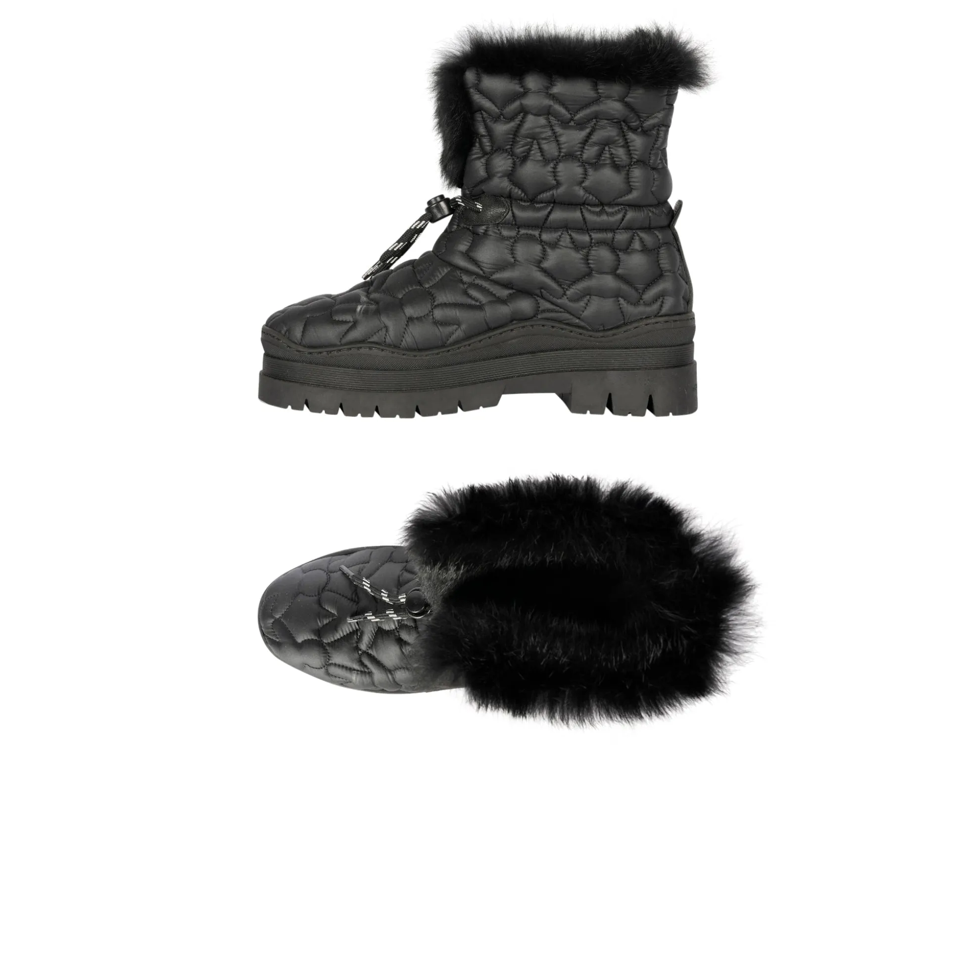 Boot Omino Trapunta Nylon Black