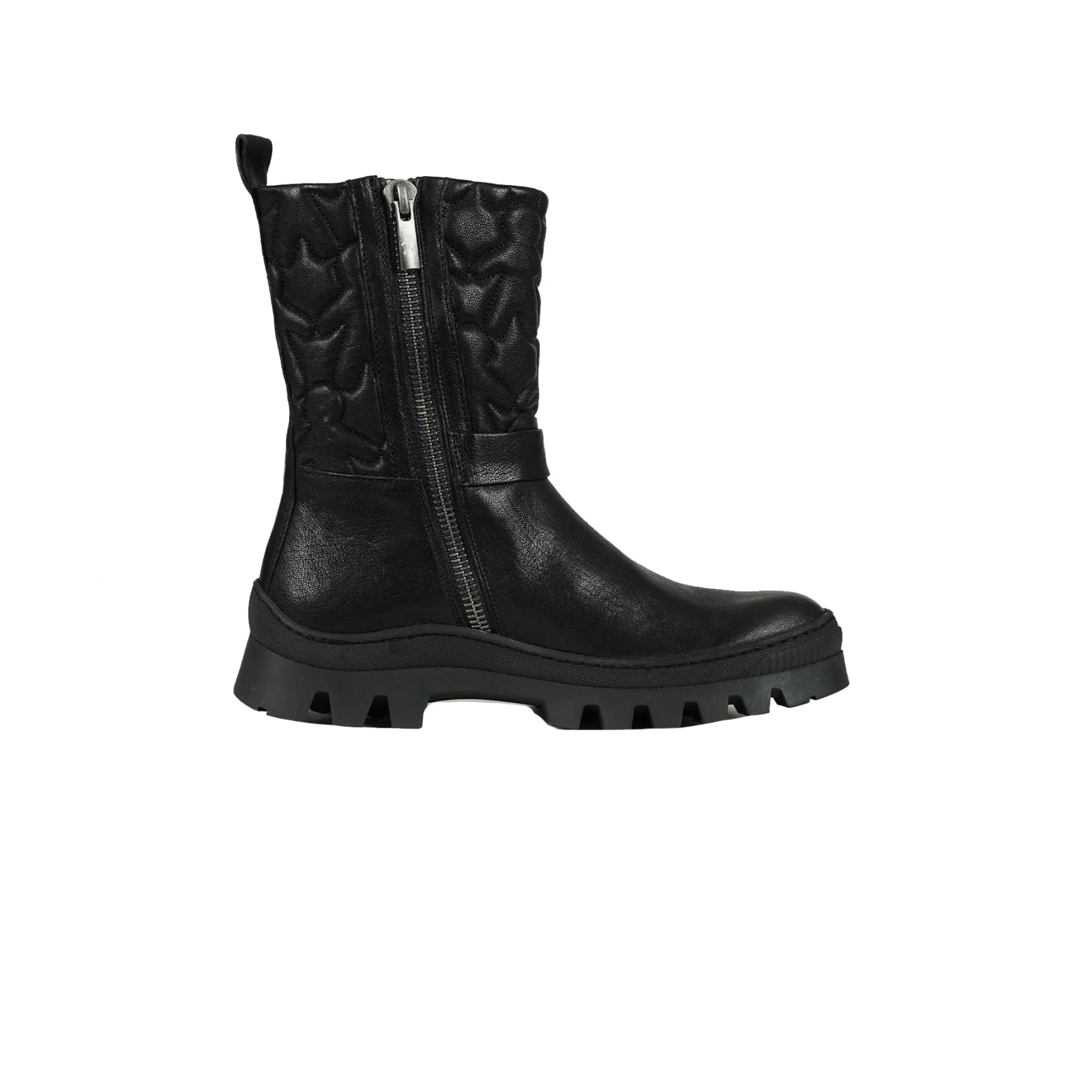 Bootie Omino Trapuntato Black