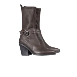 Bootie Stretch Nappa Coffee