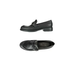 Buckle Moccasin Snake Black