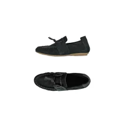 Car Shoe Camoscio Black