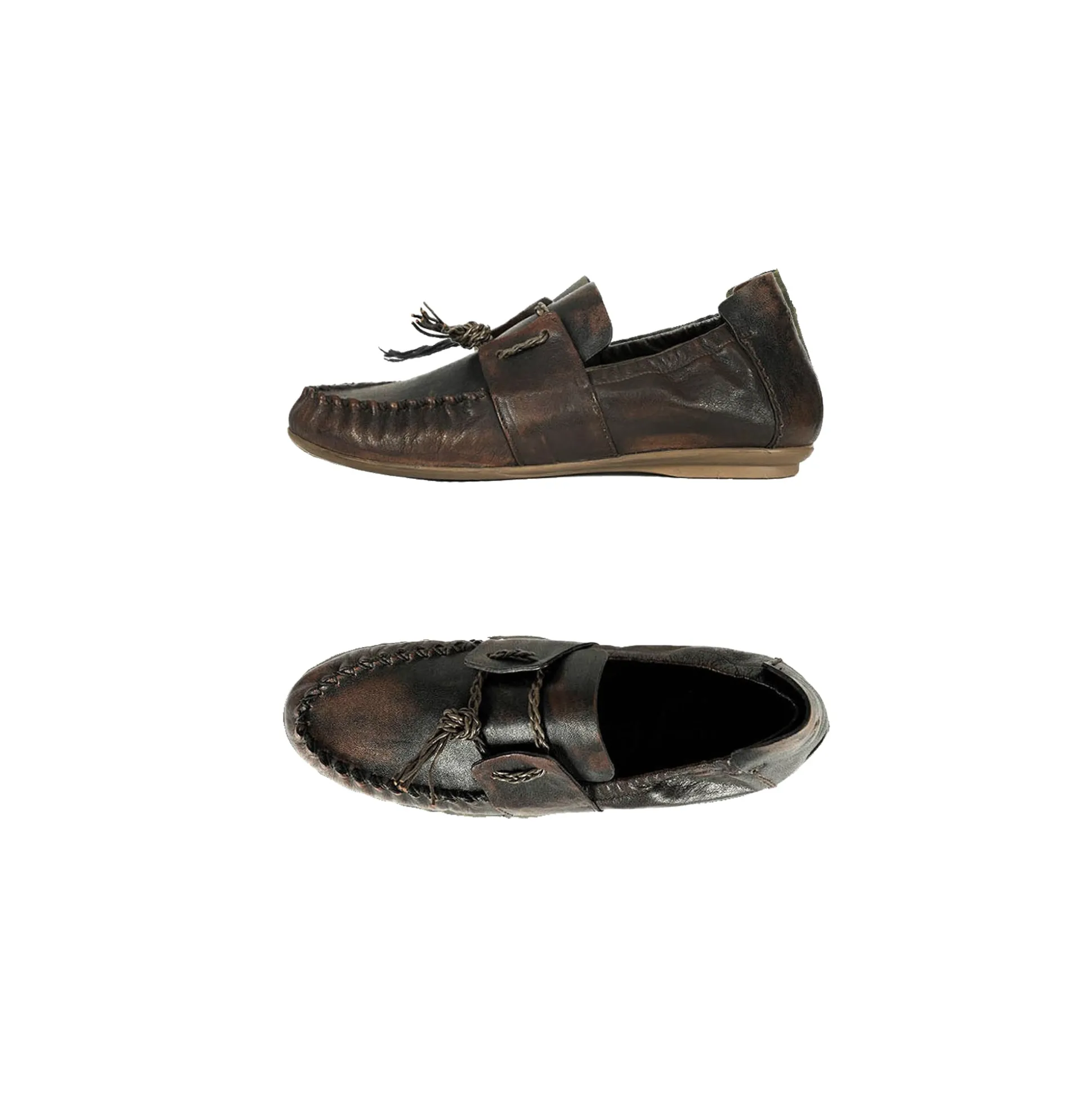 Car Shoe Sfumato Dark Brown