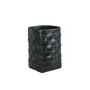 Cesta Figaro Leather Strap Large Basket Black