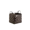 Cesta Quadrata Square Basket Brown