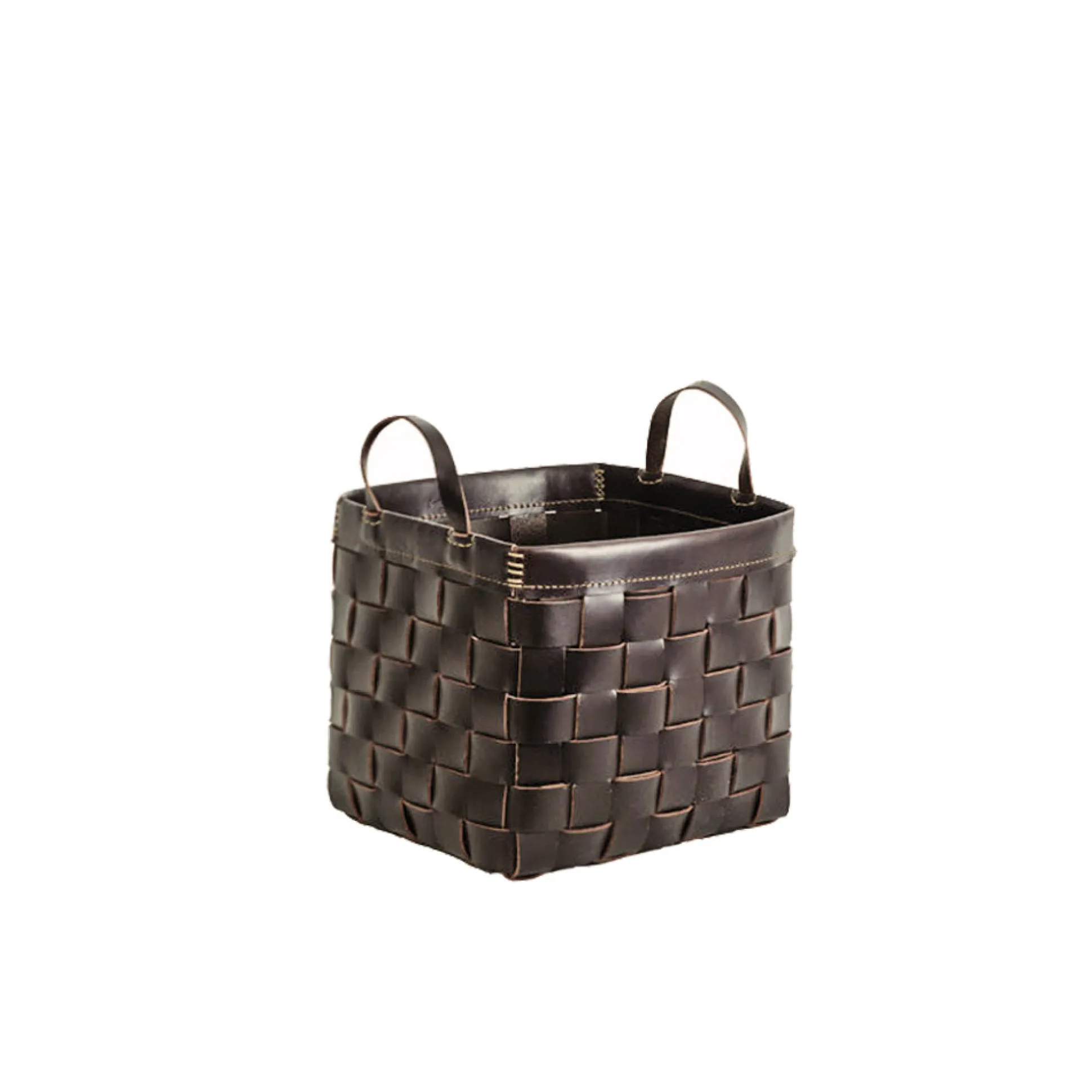 Cesta Quadrata Square Basket Brown
