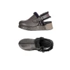 Chanel Platform Clog Fur Ombreggiato Bronze
