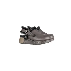 Chanel Platform Clog Fur Ombreggiato Bronze