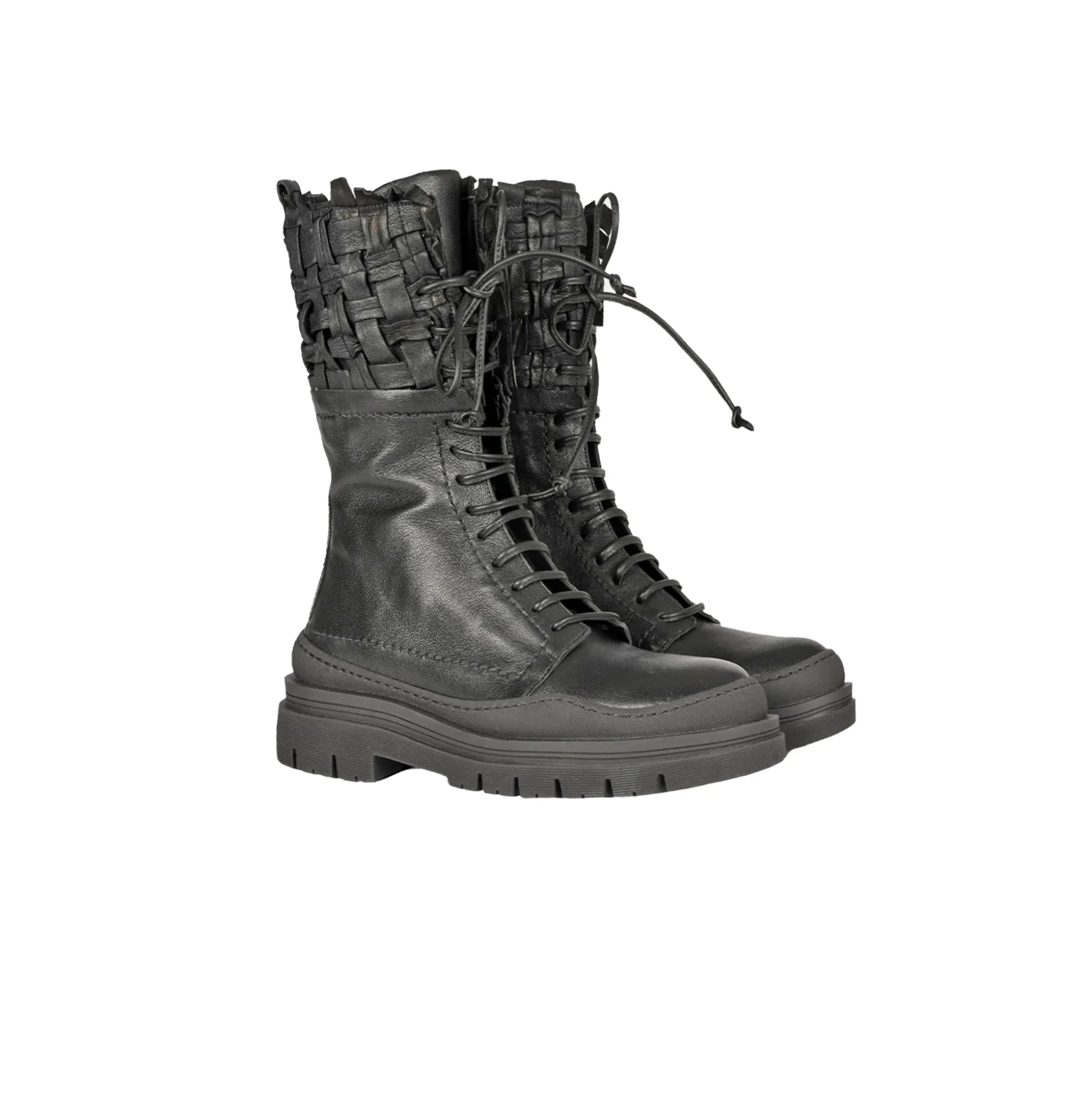 Combat Boot Intreccio Cesta