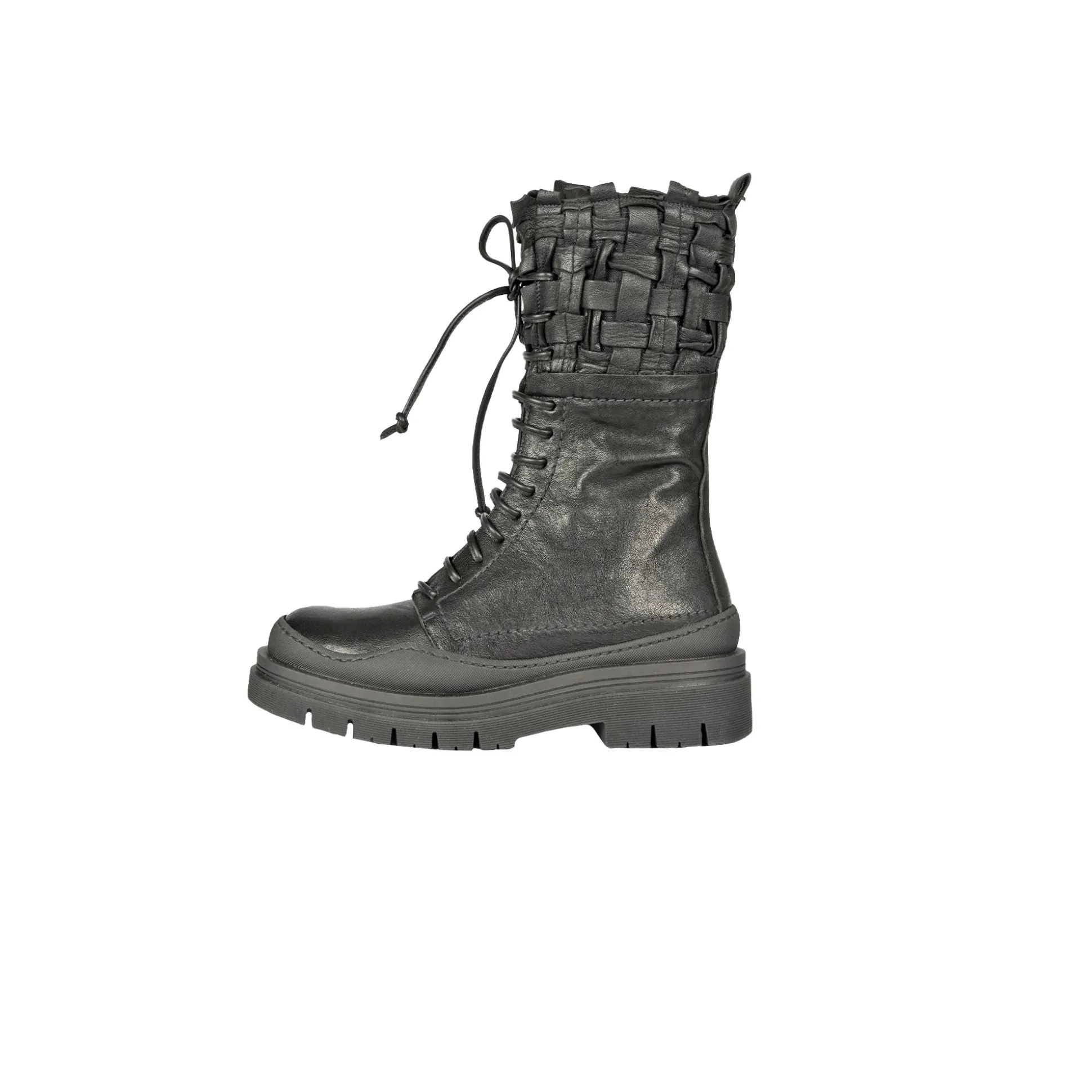 Combat Boot Intreccio Cesta