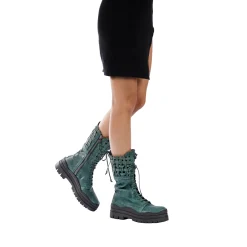 Combat Boot Intreccio Cesta