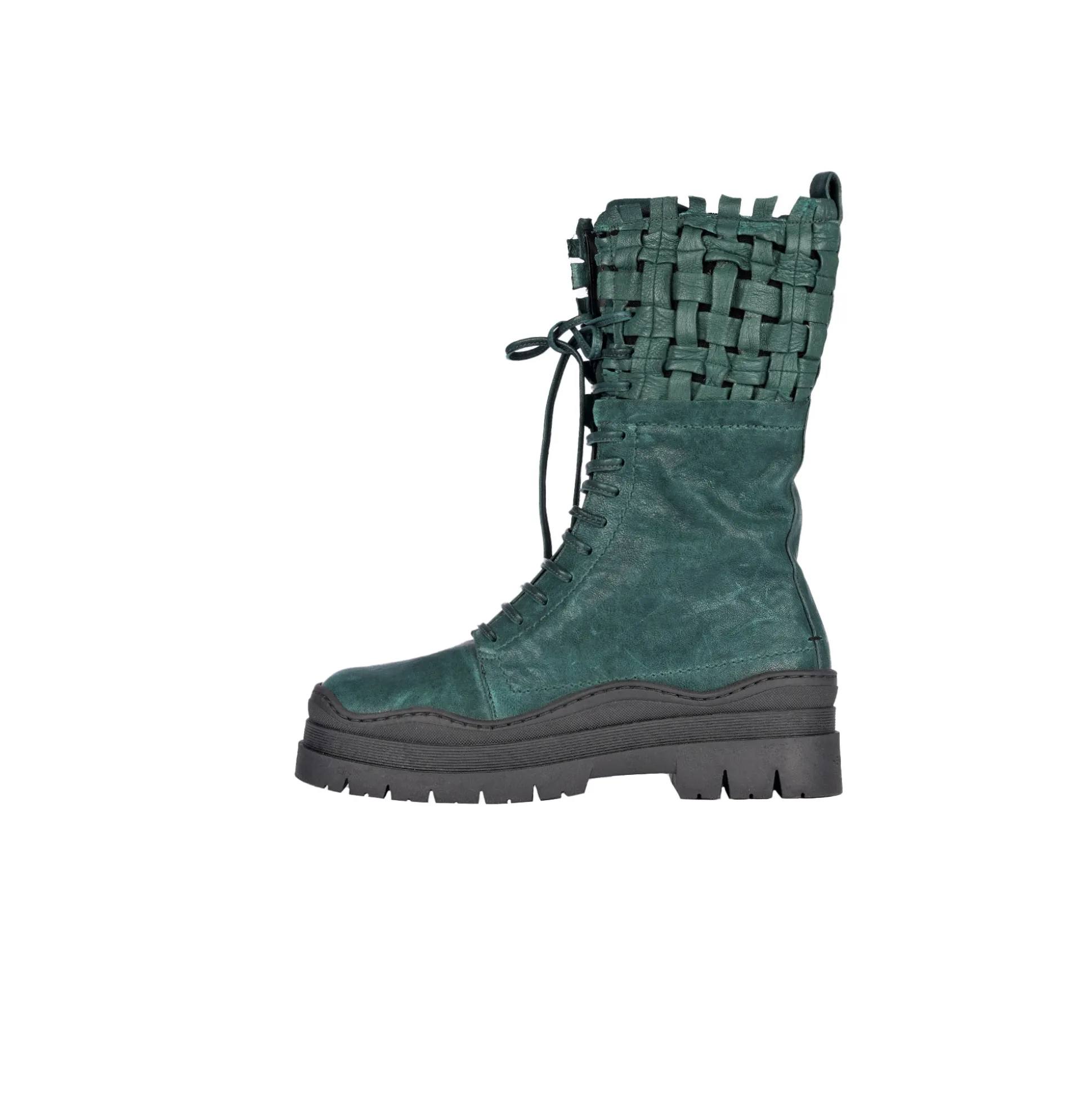 Combat Boot Intreccio Cesta