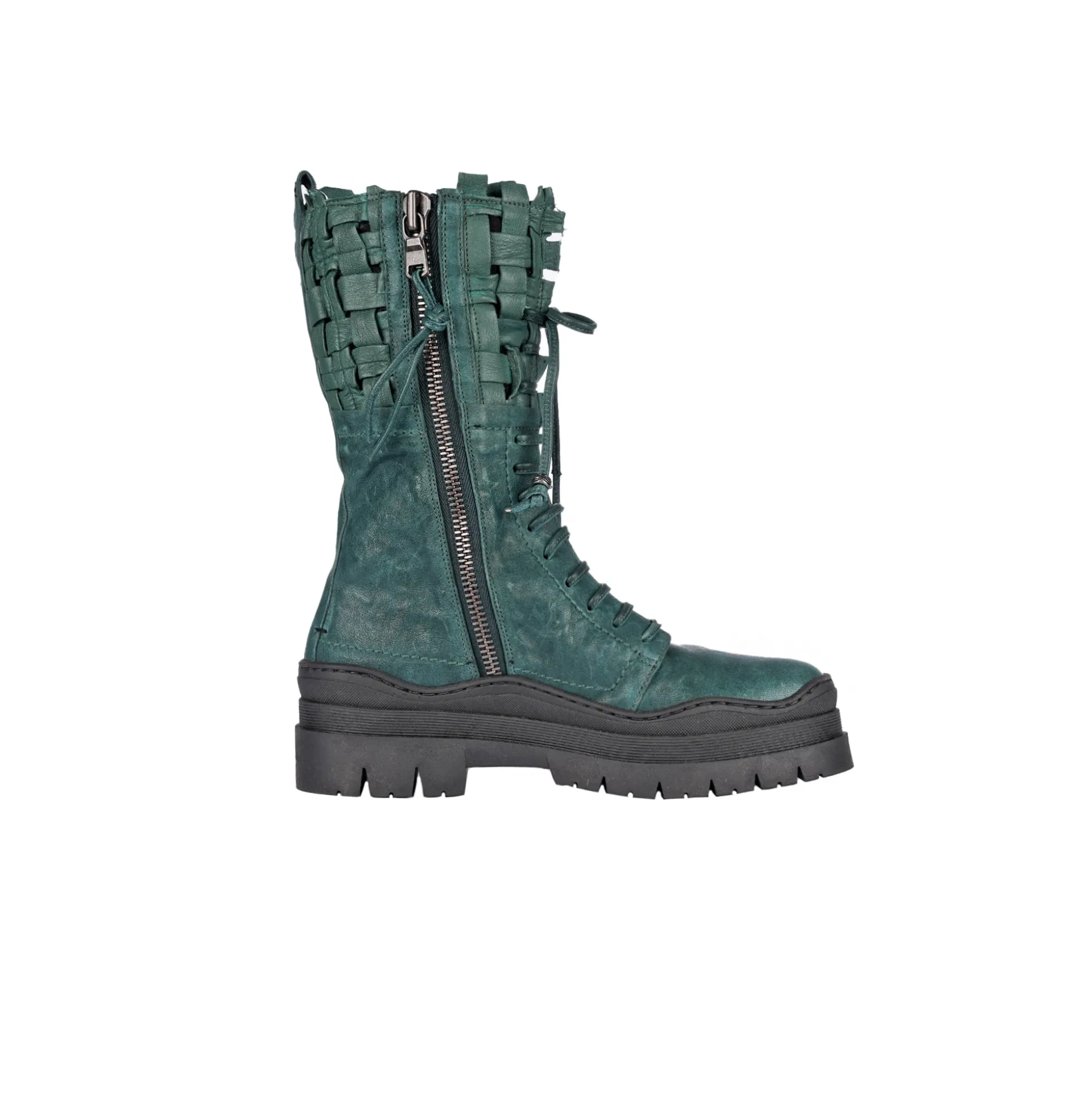 Combat Boot Intreccio Cesta