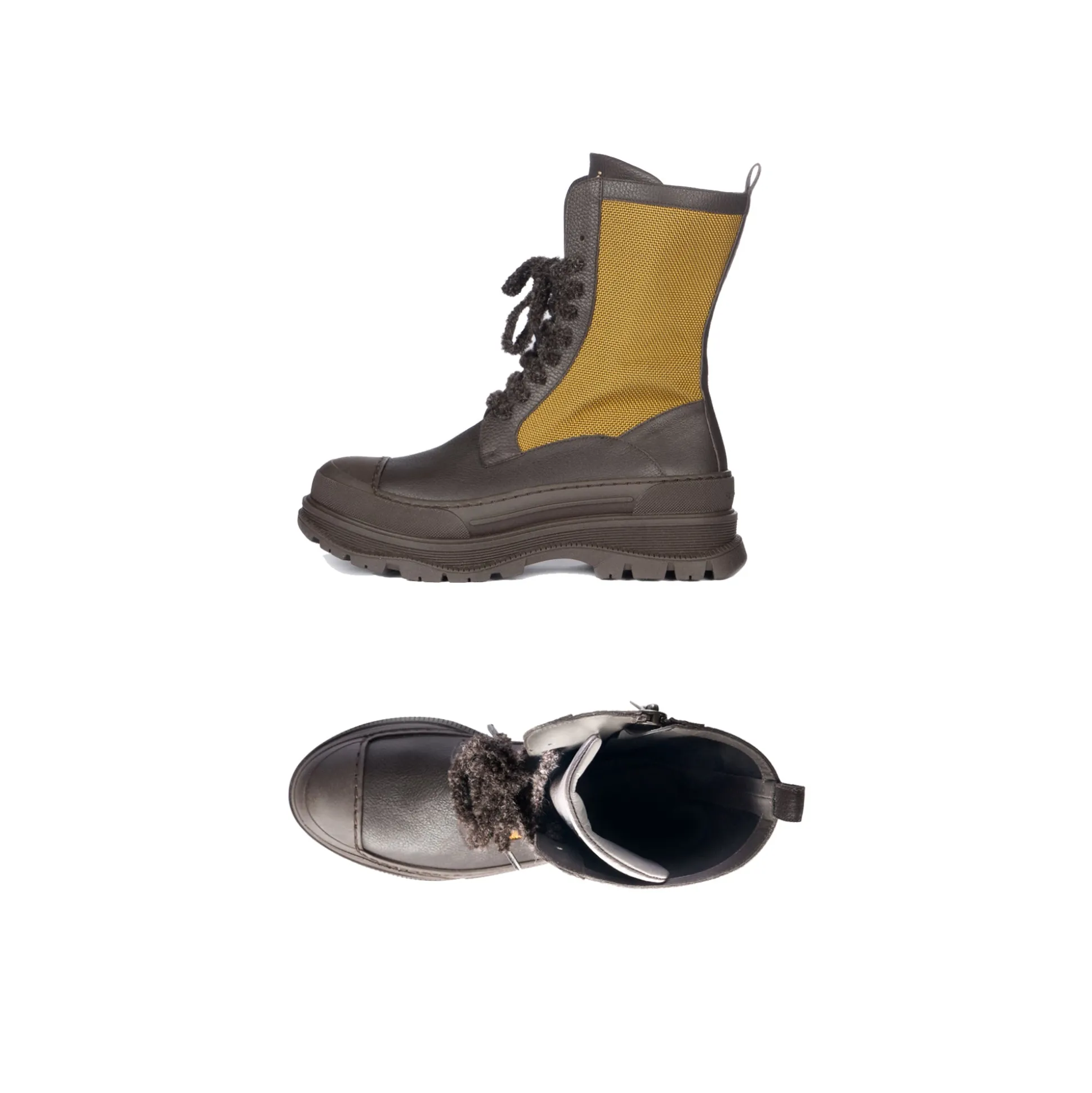 Combat Boot Nylon Curry