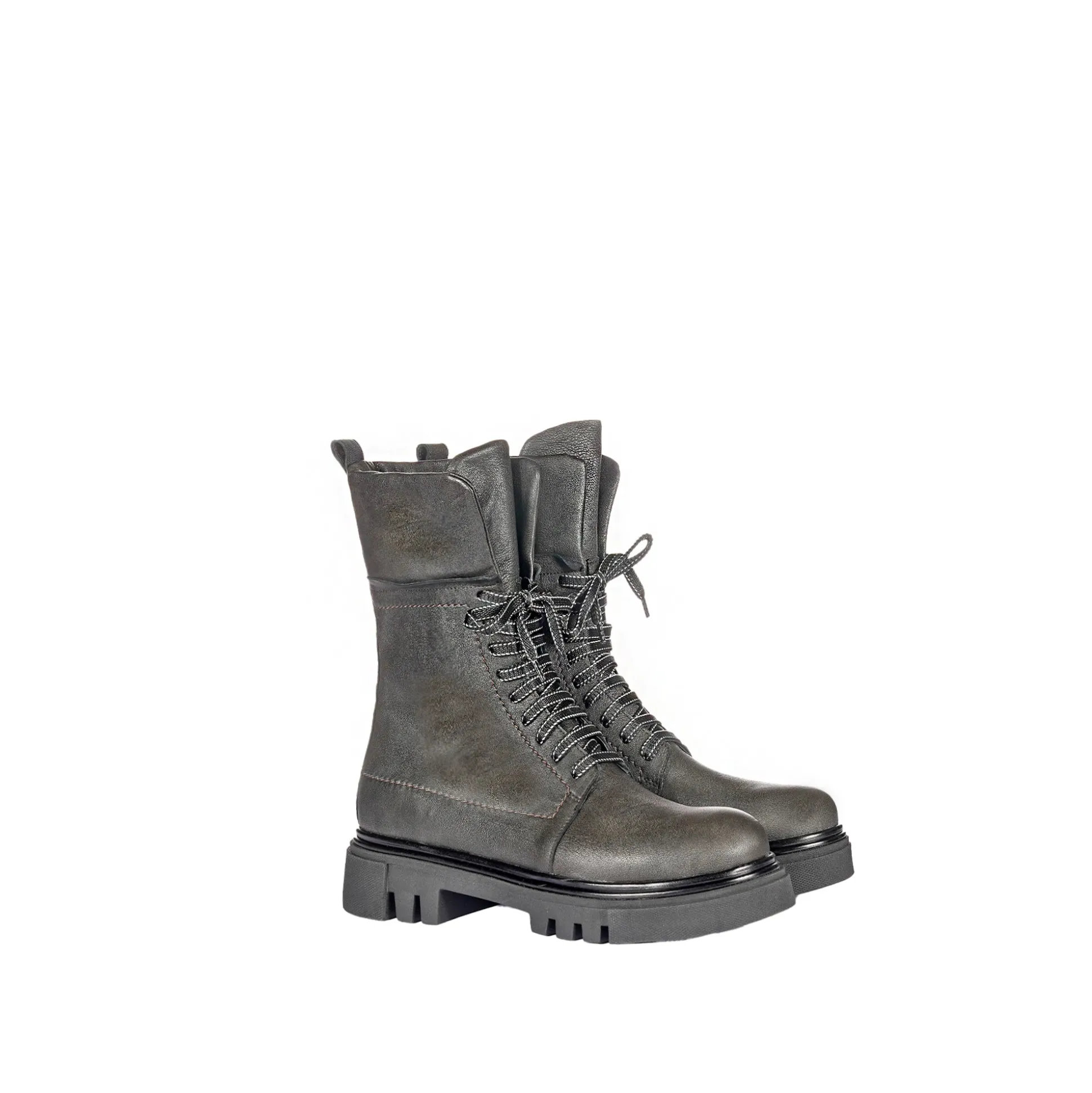 Combat Boot Ombreggiato Bronze