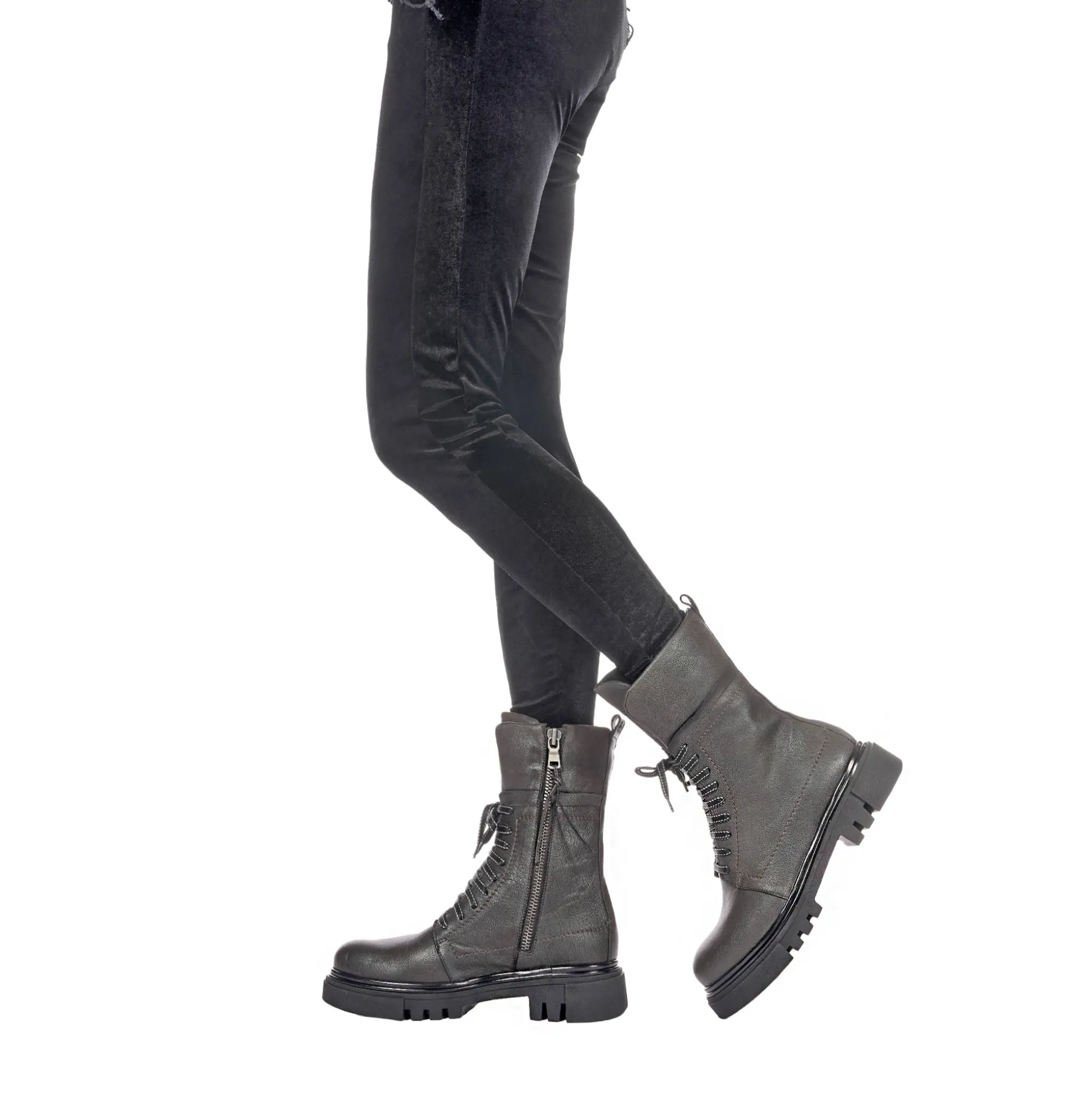 Combat Boot Ombreggiato Bronze