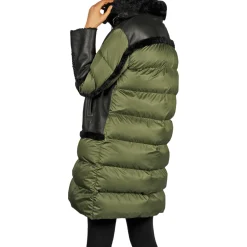 Down-Filled Coat Pacaja Black / Green