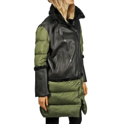 Down-Filled Coat Pacaja Black / Green