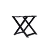 Foldable Stool Cuoio Black