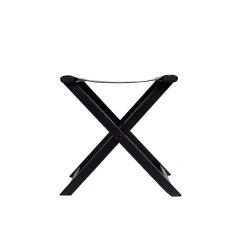 Foldable Stool Cuoio Black