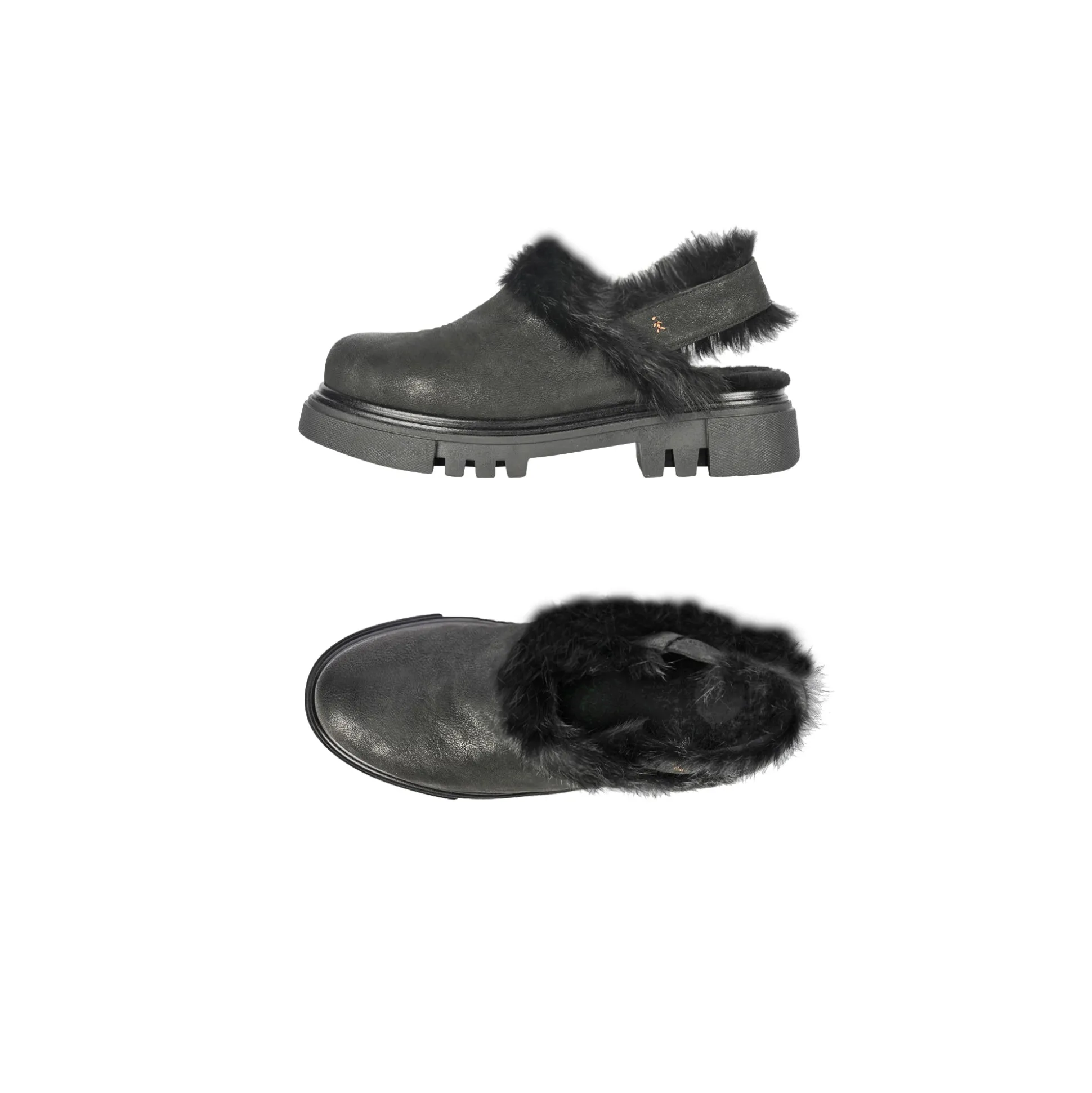Fur Clogs Grattato