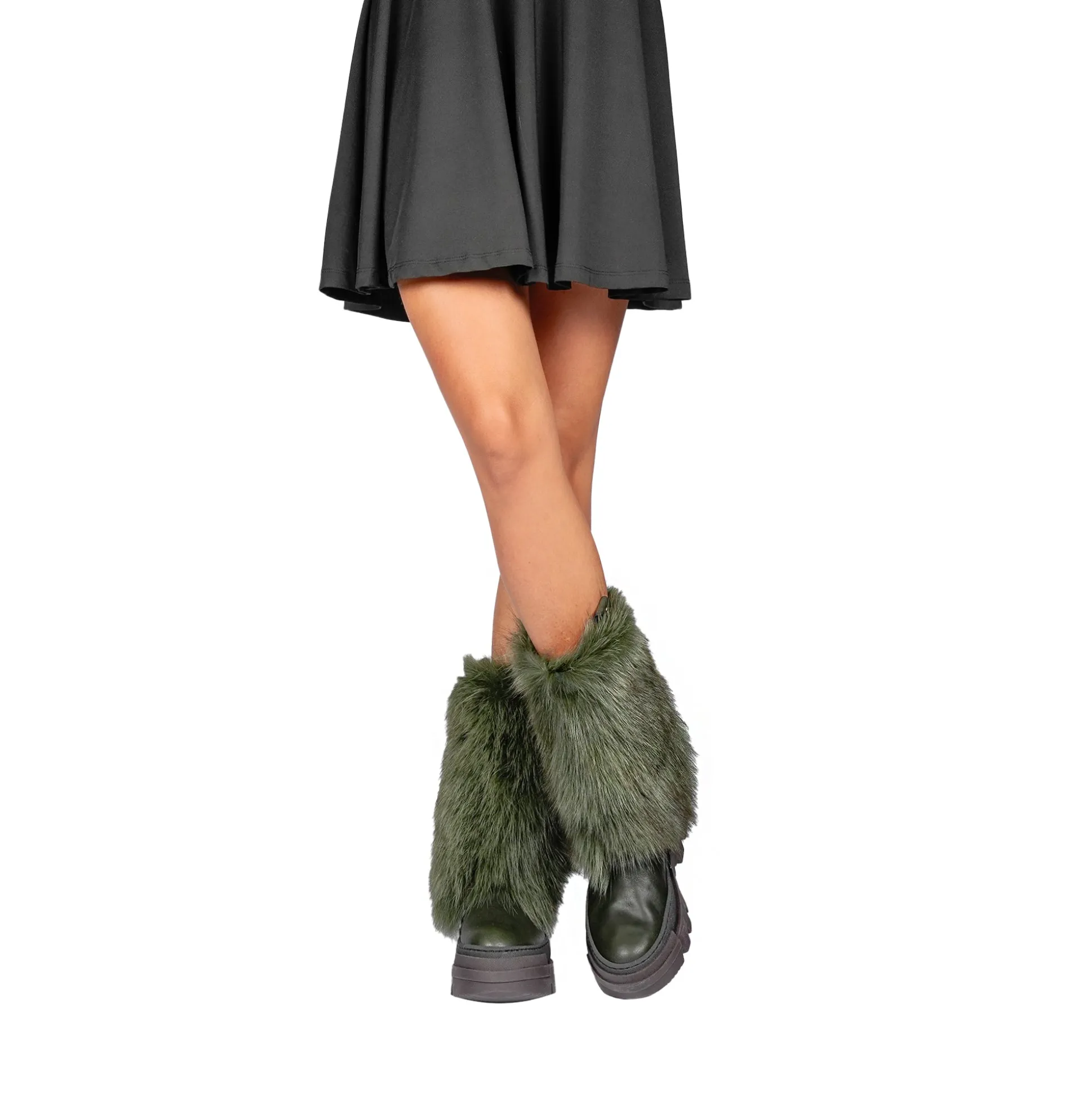 Fur Combat Boot Messico Dark Green