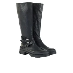 High Boot Woven Strap Anthracite