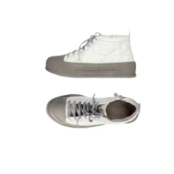 High Sneaker Omino Trapuntato white