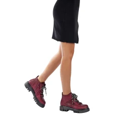Hiker Boot Grattato Burgundy
