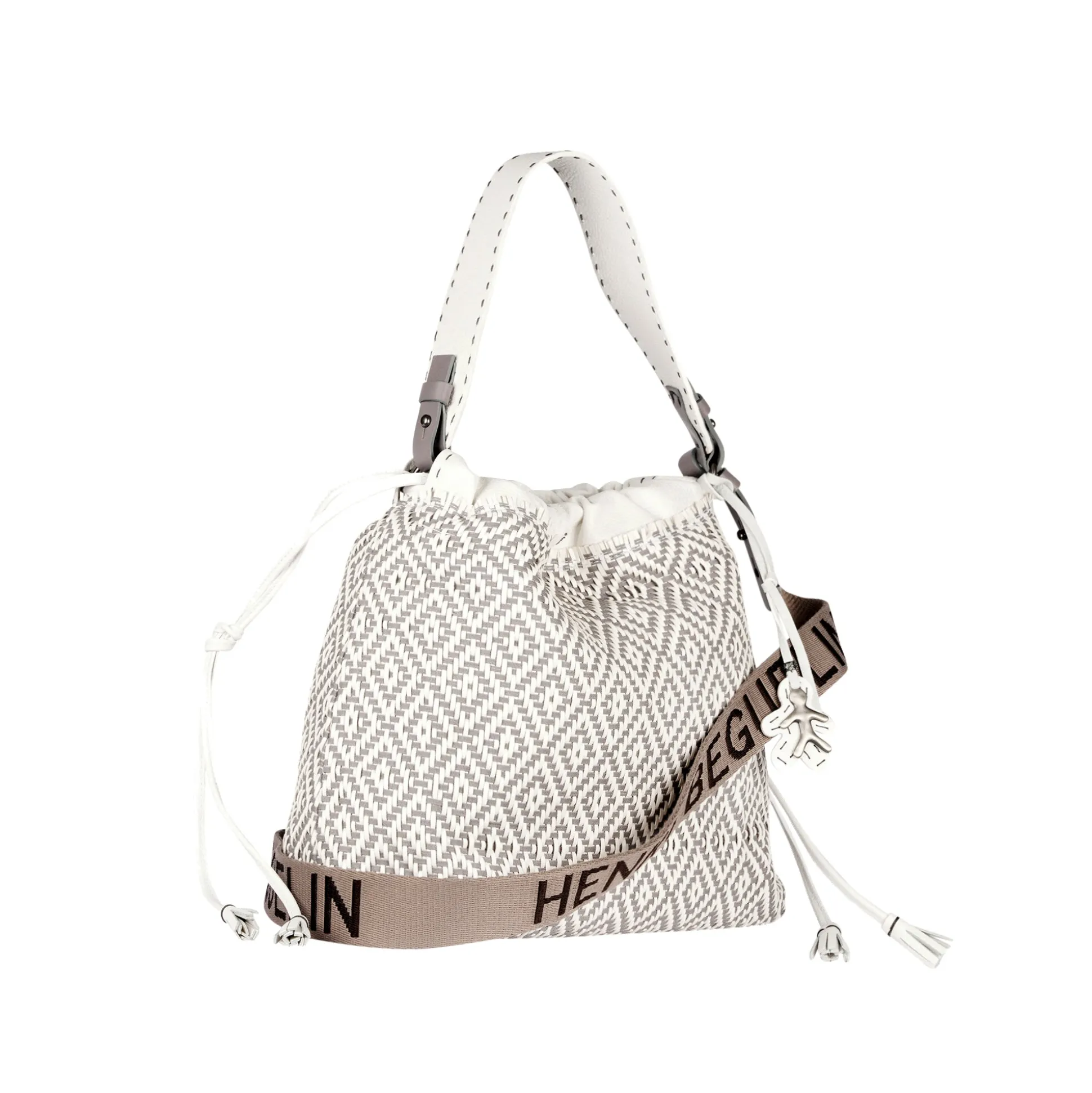 Ilizia L HB Intreccio Rombi White