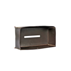 Kleenex Box Cuoio Dark Brown