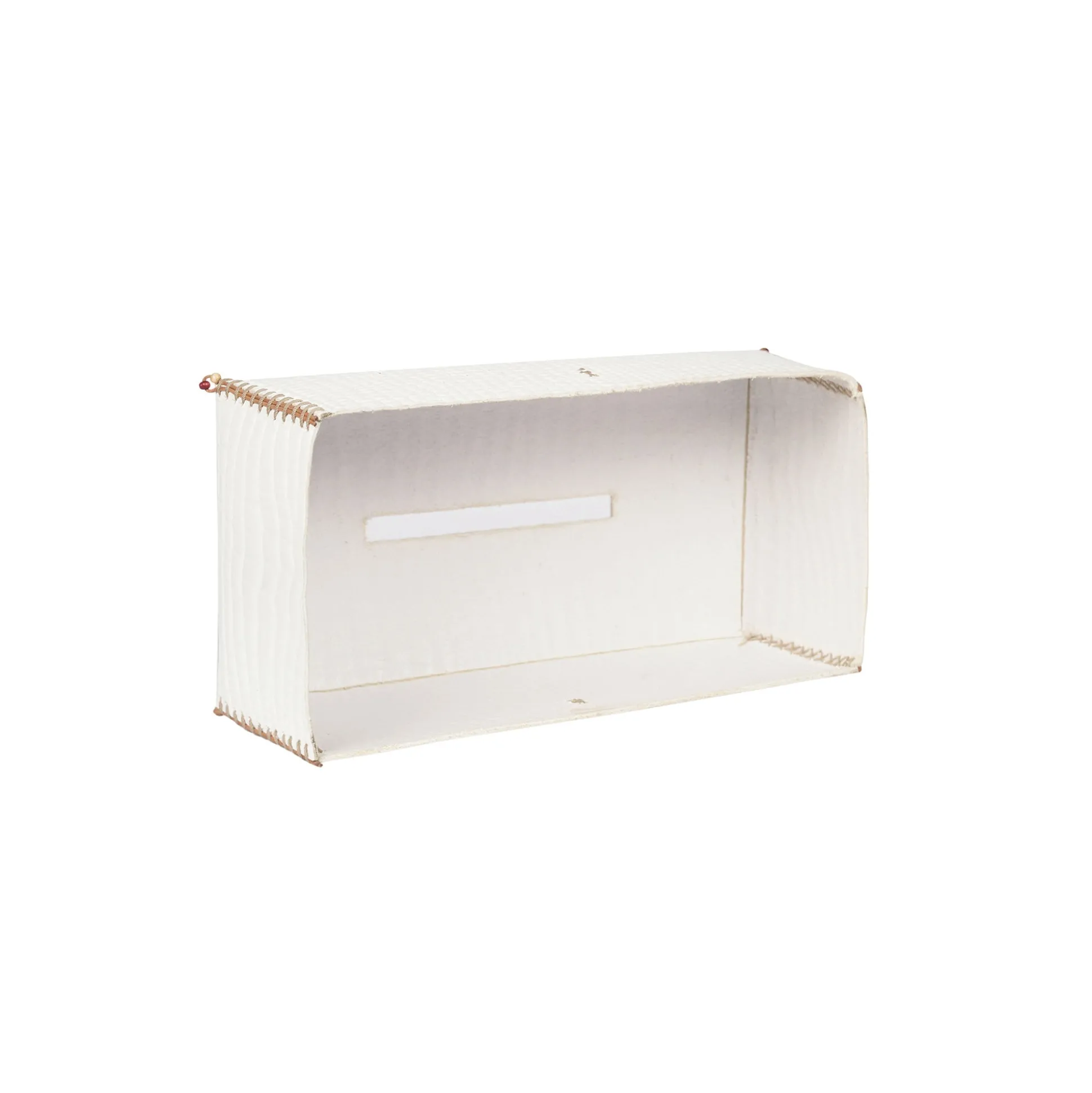 Kleenex Box Printed Croco White
