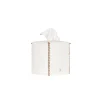 Kleenex Box Square Croco White