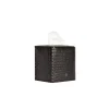 Kleenex Box Square Croco Black