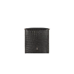 Kleenex Box Square Croco Black
