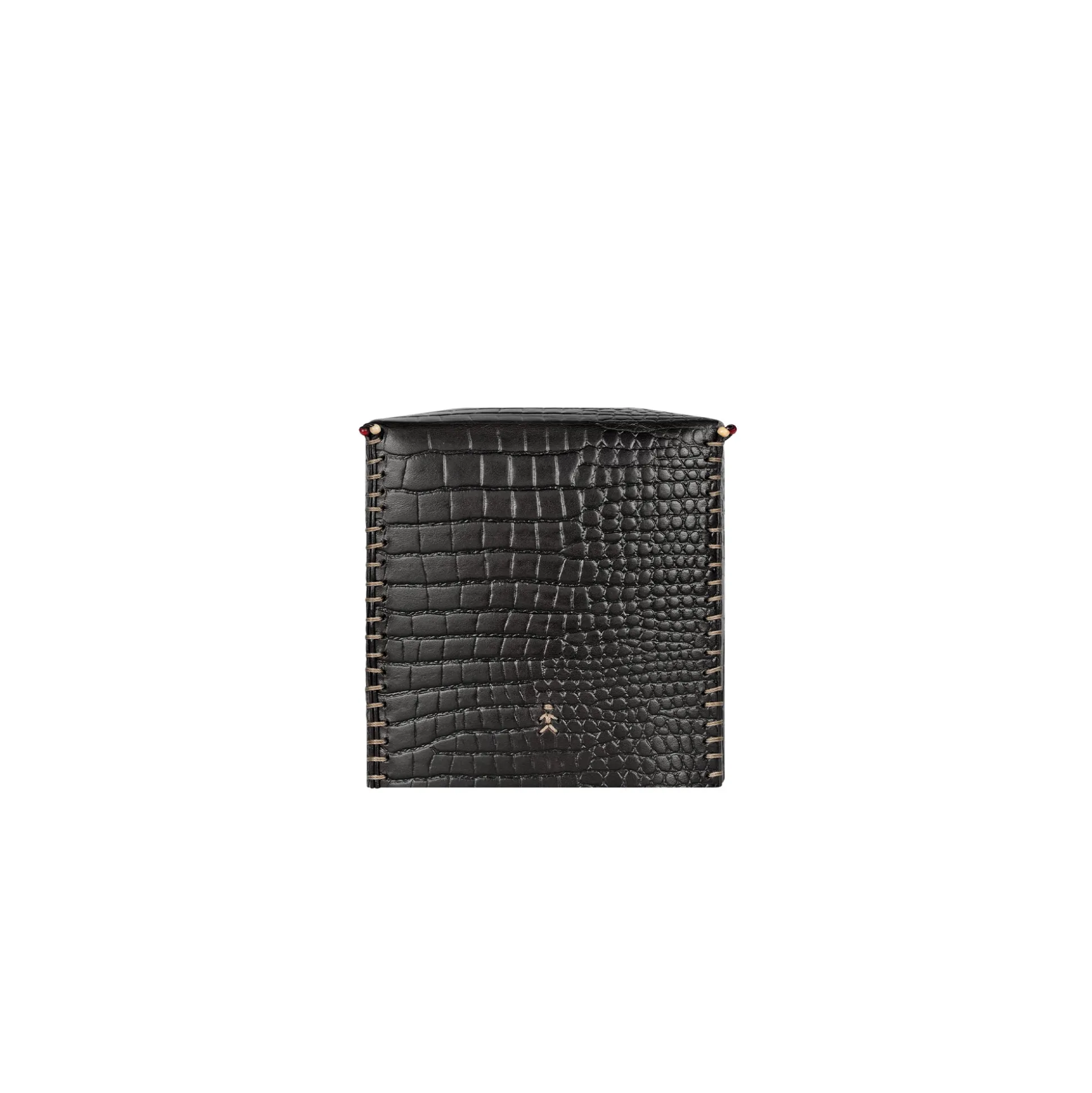 Kleenex Box Square Croco Black