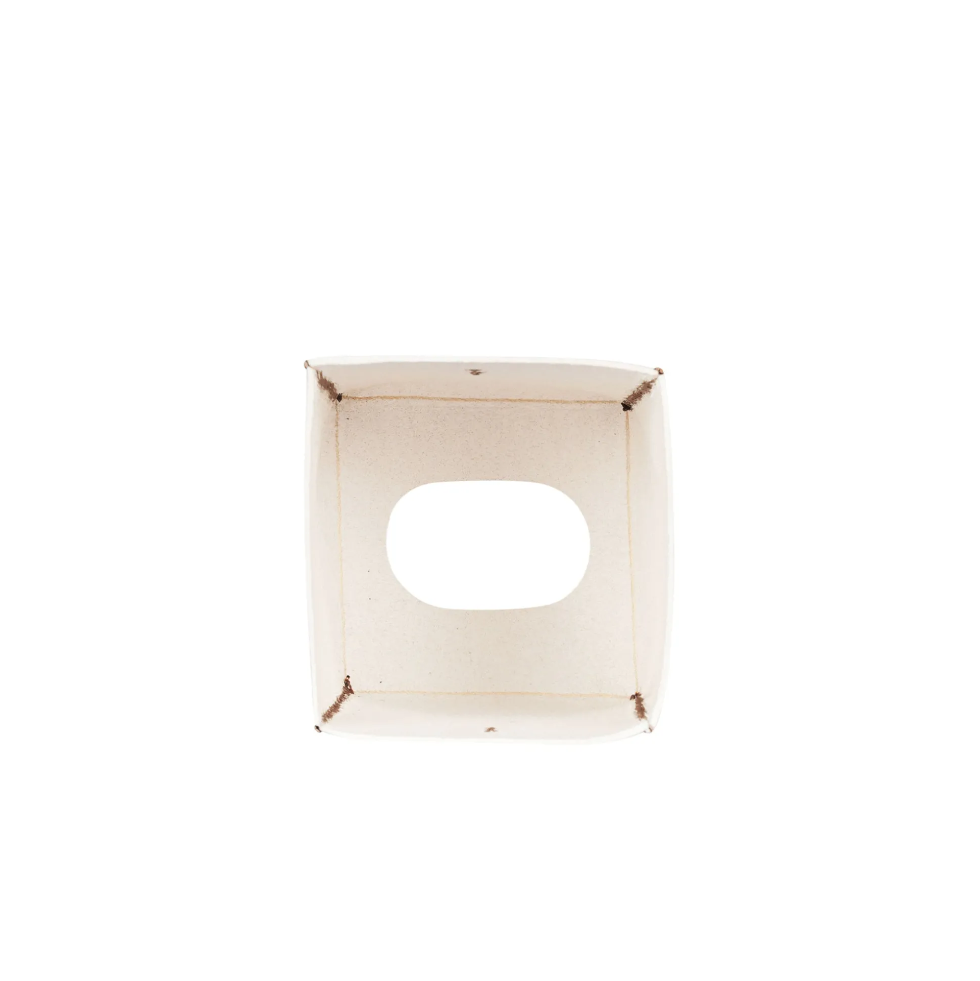 Kleenex Box Square Croco White