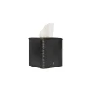 Kleenex Box Square Cuoio Black