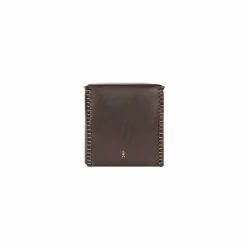 Kleenex Box Square Cuoio Dark Brown