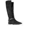 Knee Boot Stretch Stellare Black