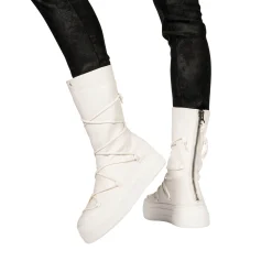 Laces Boot Old Iron White
