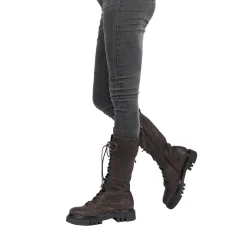 Lace-up Boot Grattato Dark Brown