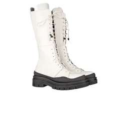Lace-up Boot Muflone White