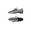 Lace-Up Loafer Ranch Silver Chocolate